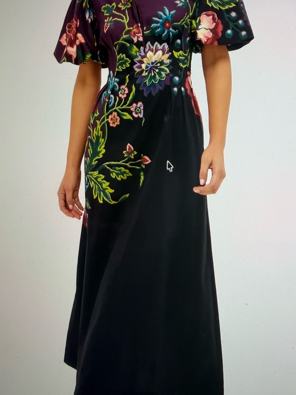 Tuckernuck Midi Dress with Multicolor Floral print
